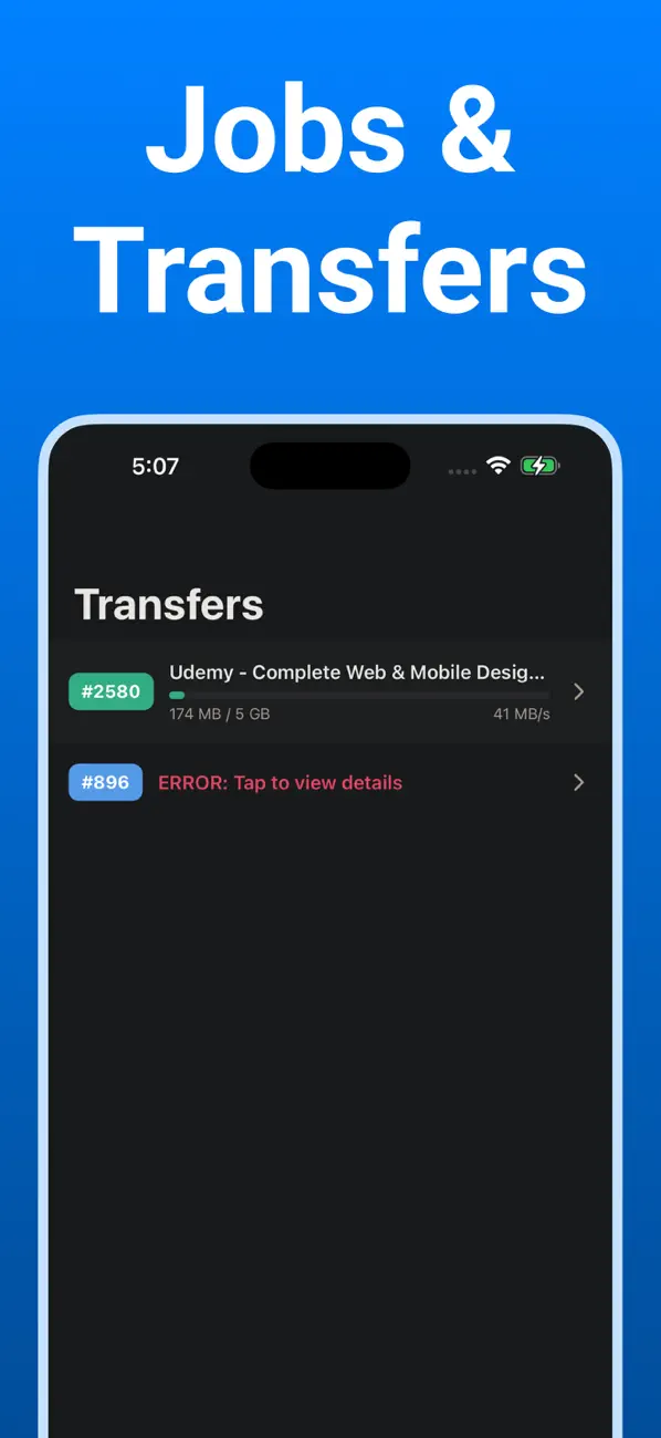 Screenshot #3 pour Rclone UI