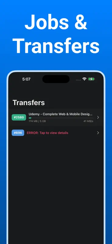 Rclone UI screenshot 3 of 7