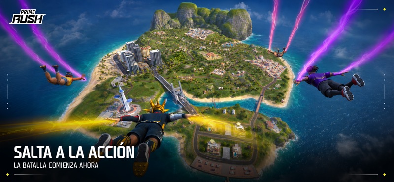 Prime Rush:Juego Battle Royale screenshot 2