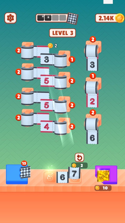 #4. Roll Order (iOS) 来自: Virtual Projects Oyun Yazilim Ve Teknoloji