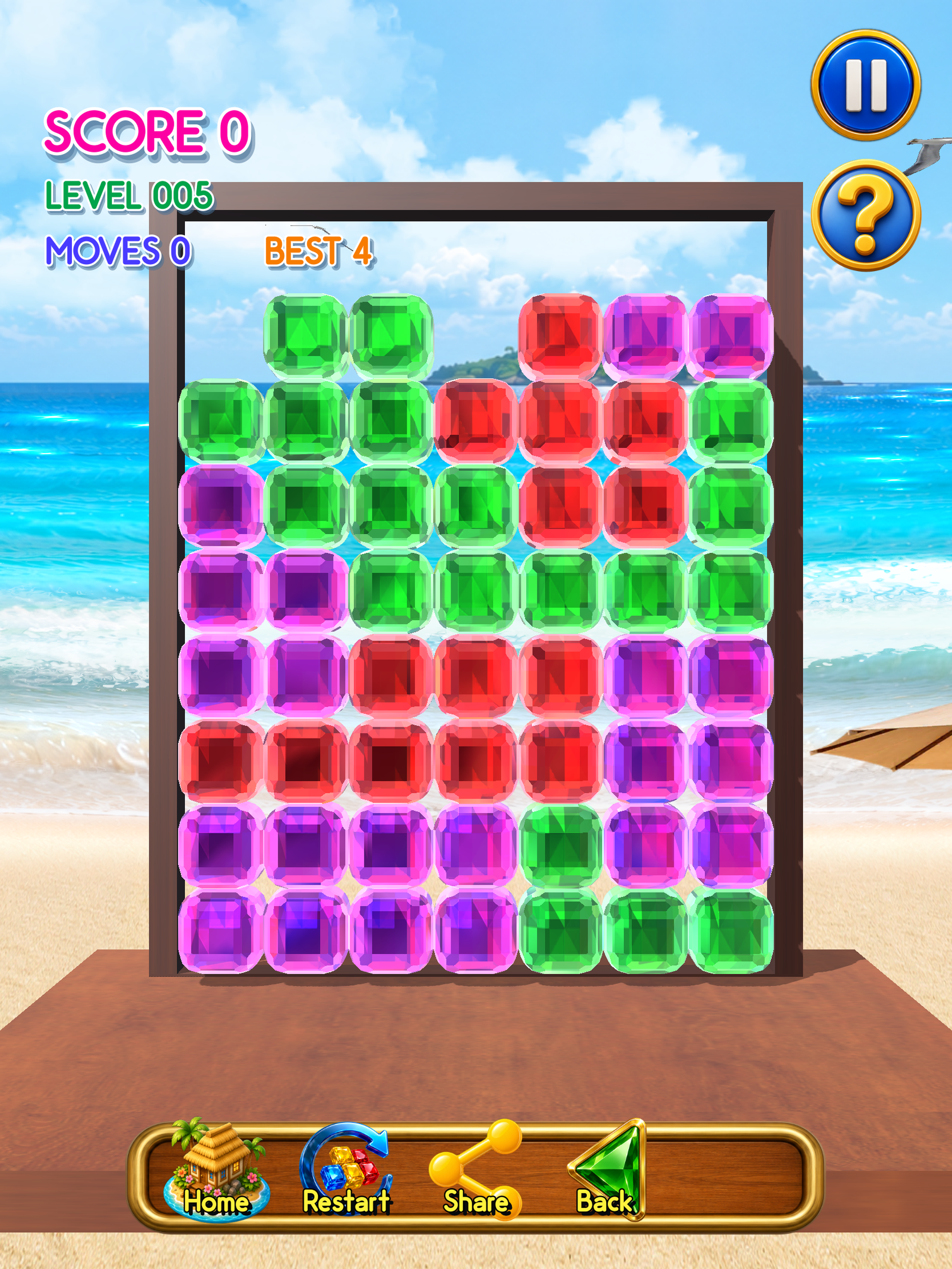 Gem Puzzle Island screenshot 13