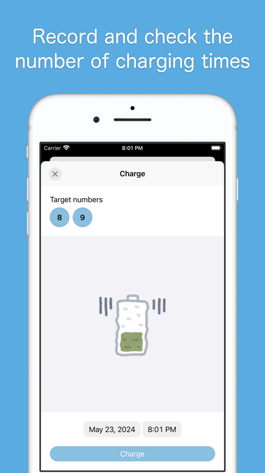#3. Check charge count (iOS) 由: G-SOFT