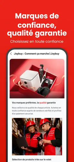 Capture d'écran de Joybuy-Don't Just Buy, Joybuy! sur iPhone 6
