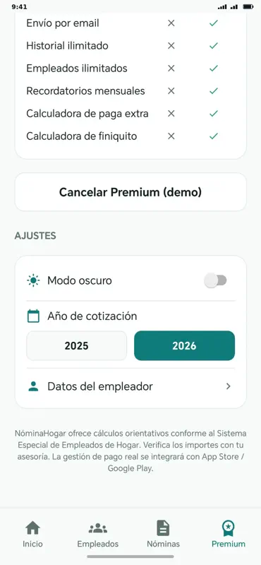 NóminaHogar screenshot 2 of 5