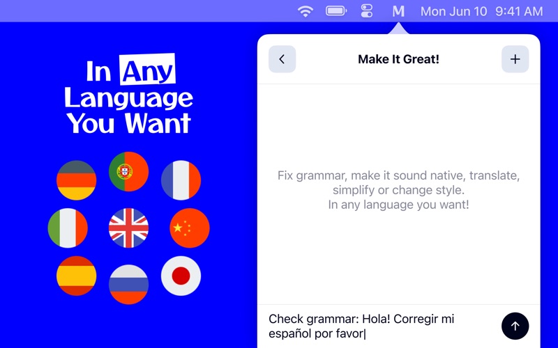 App screenshot