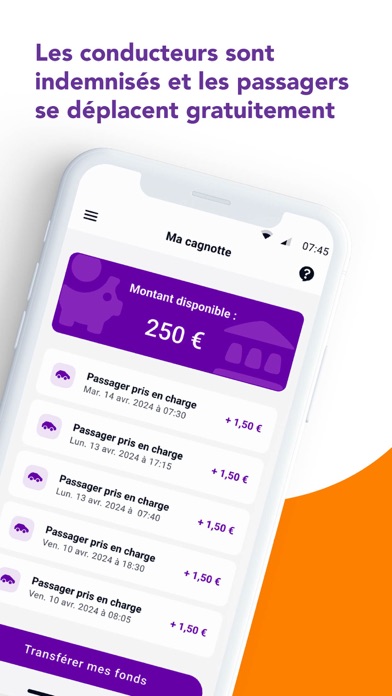 Screenshot #2 pour Lane - Covoiturage quotidien