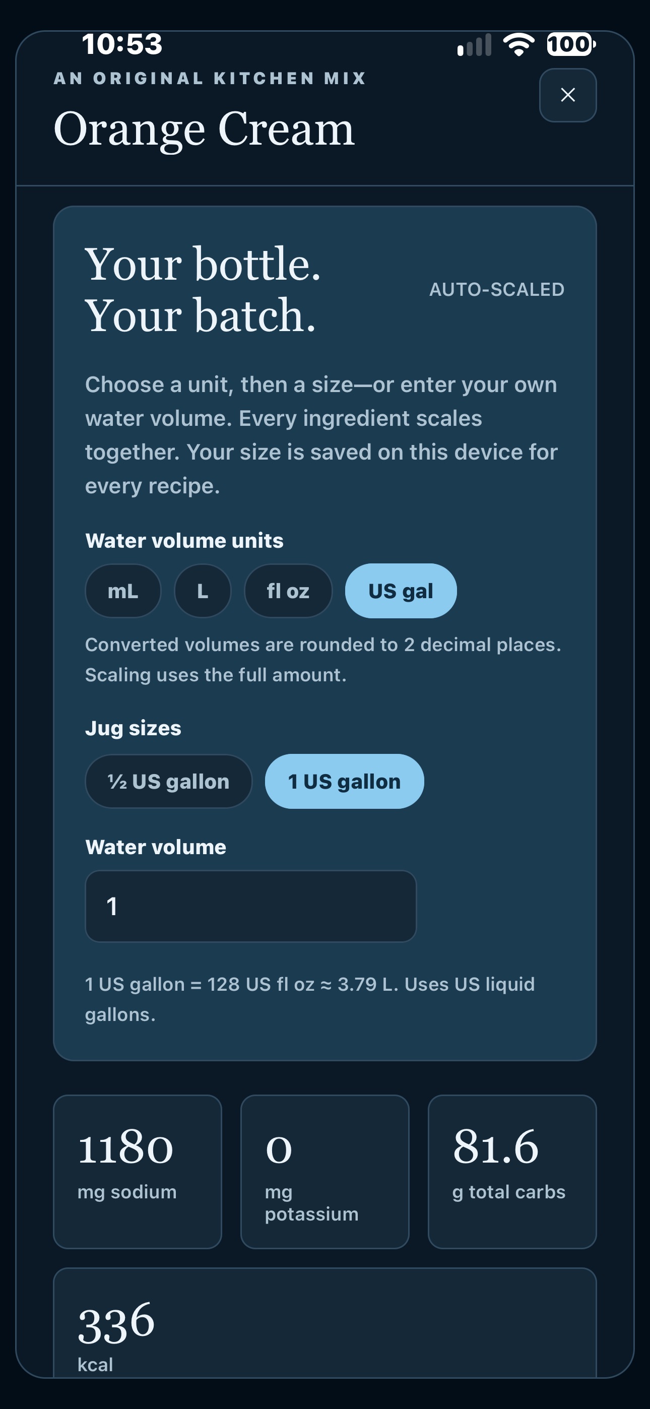 Screenshot 2 of Electrolyte Chef