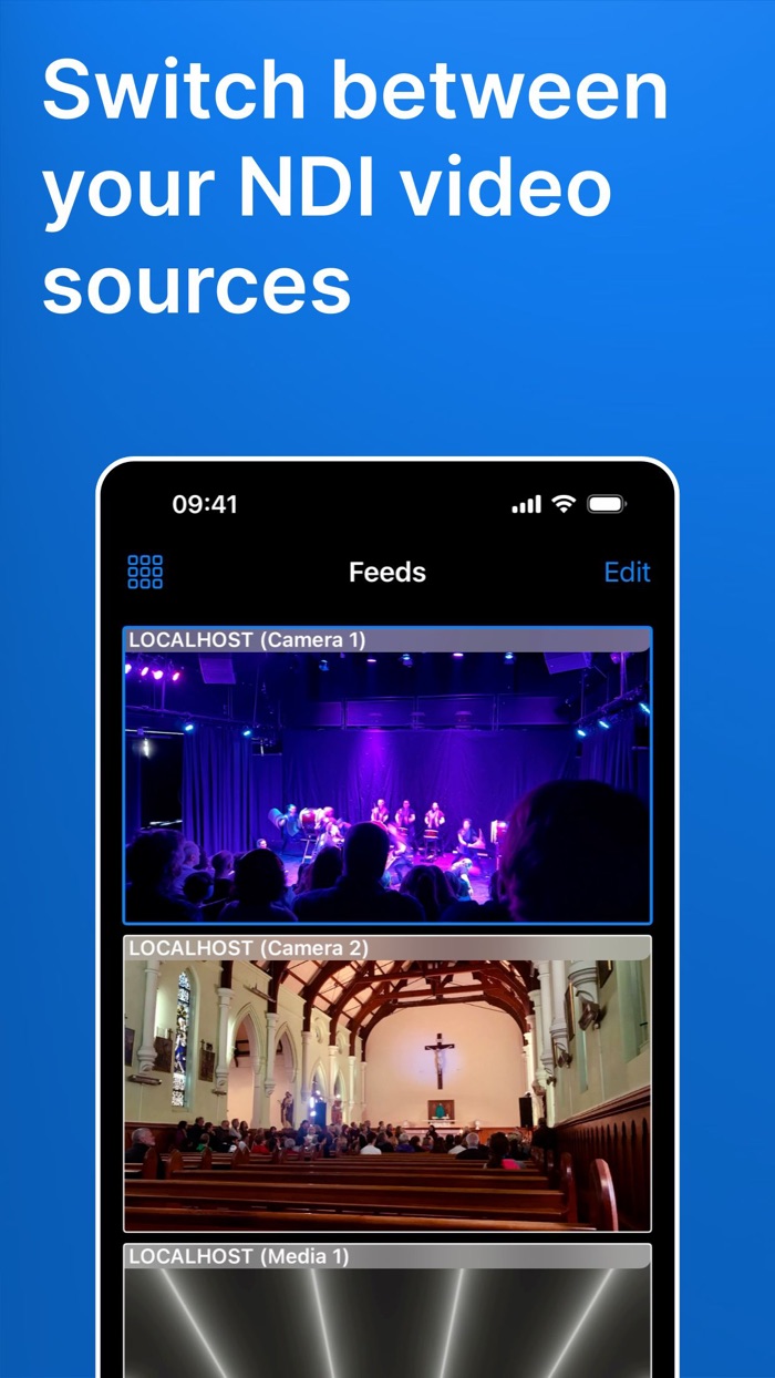NDI Switcher - Focus