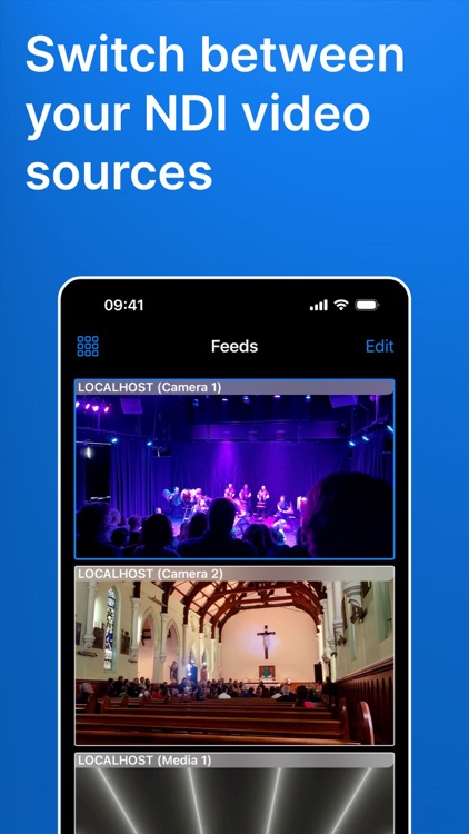 NDI Switcher - Focus