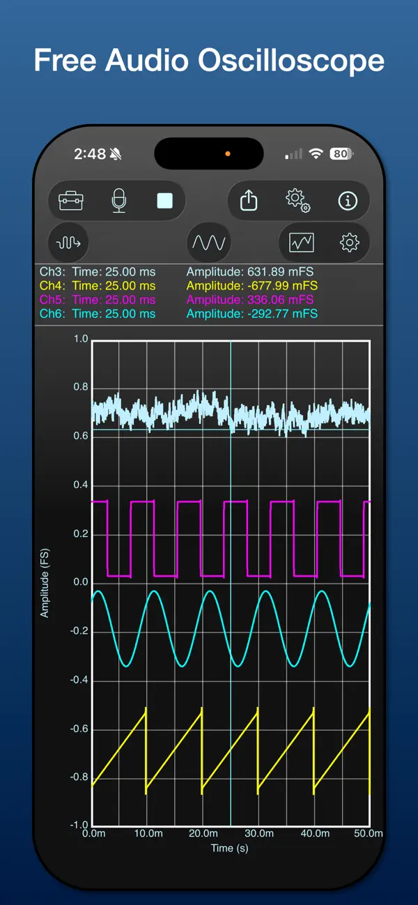 Screenshot #1 pour SignalScope X