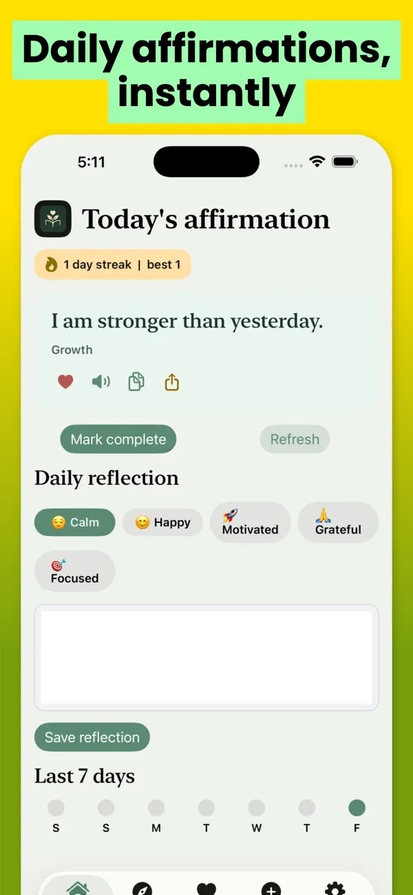 #1. Manifest: Daily Affirmation (iOS) 由: Gwyn Play Private Limited