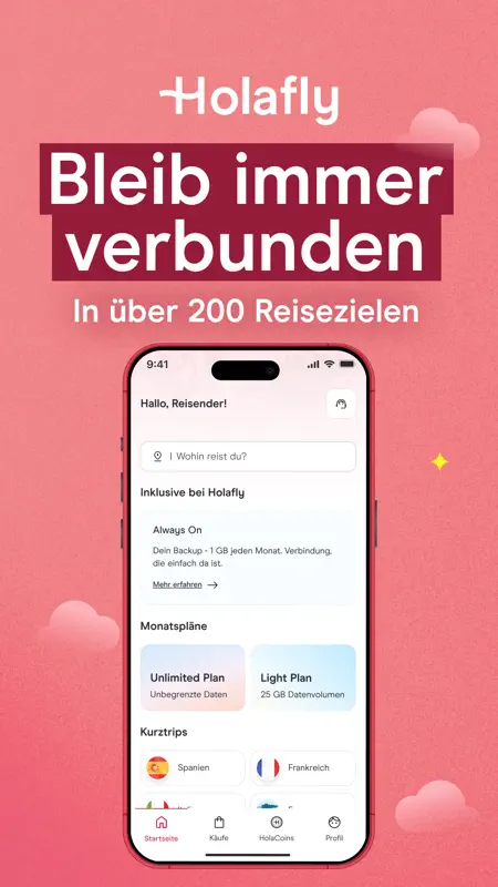 Holafly eSIM Unbegrenzte Daten screenshot 1 of 8