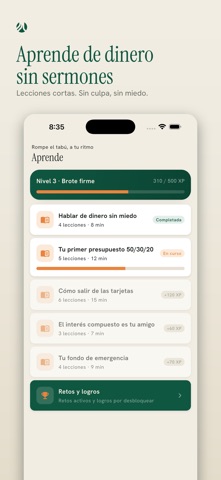 Raíz: Finanzas personales App Store preview screenshot 8