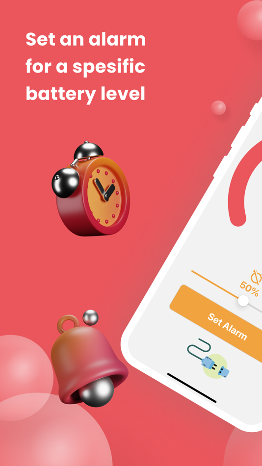 #1. Battery Charge Alarm+ (iOS) 由: Olcay Ay