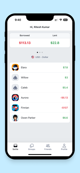 Bill Split - Easy Money Split Screenshot 9 of 10
