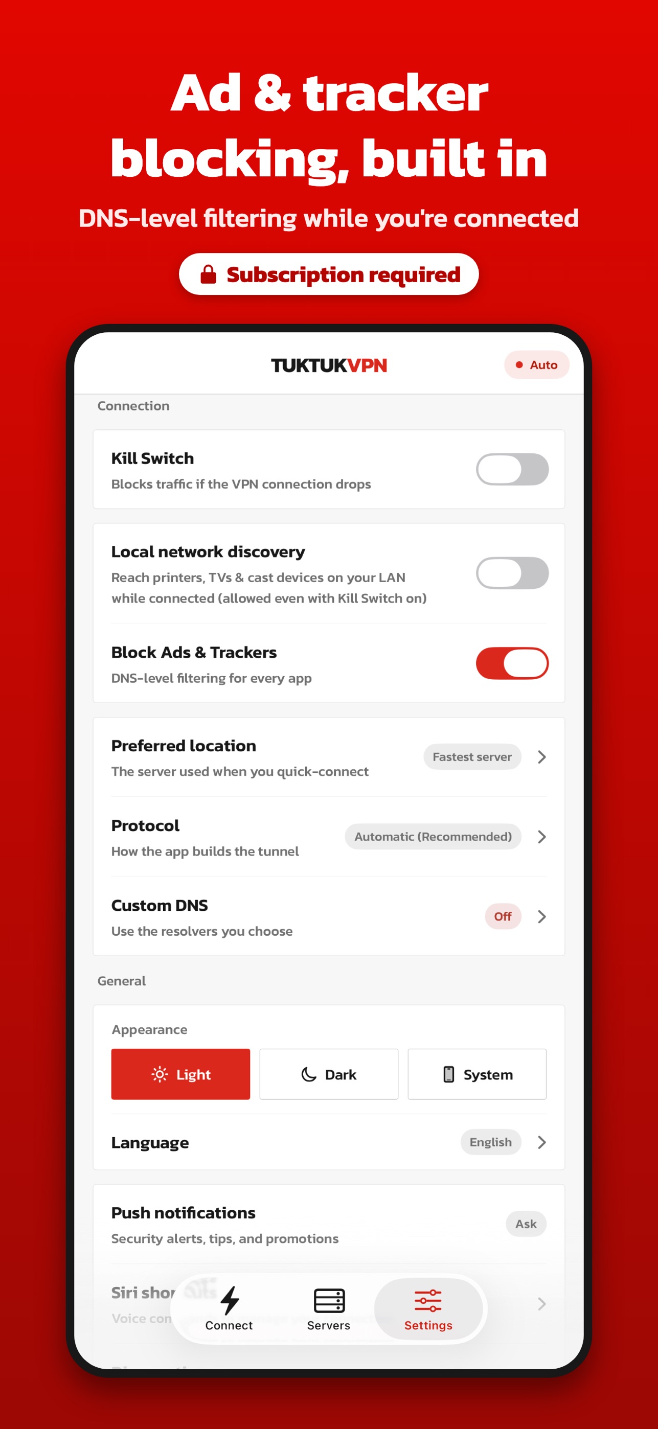 Screenshot 2 of TUKTUKVPN: Fast & Secure VPN