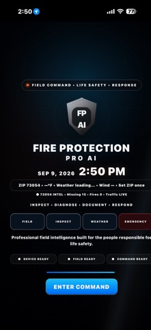 Fire and Life Safety ProAI app screenshot