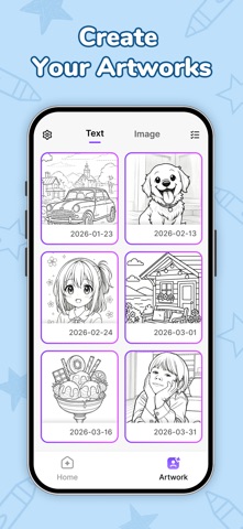 ColorPrint: Outline Pictures iPhone screenshot