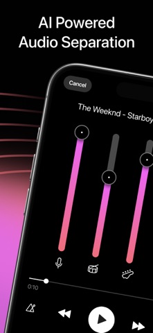 Vocal Remover - Melodify iPhone screenshot