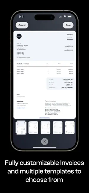 Invoice Receipt Maker InvoEase screenshot 4