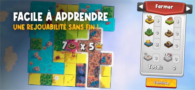Kingdomino: Le jeu de Société screenshot 3 of 6
