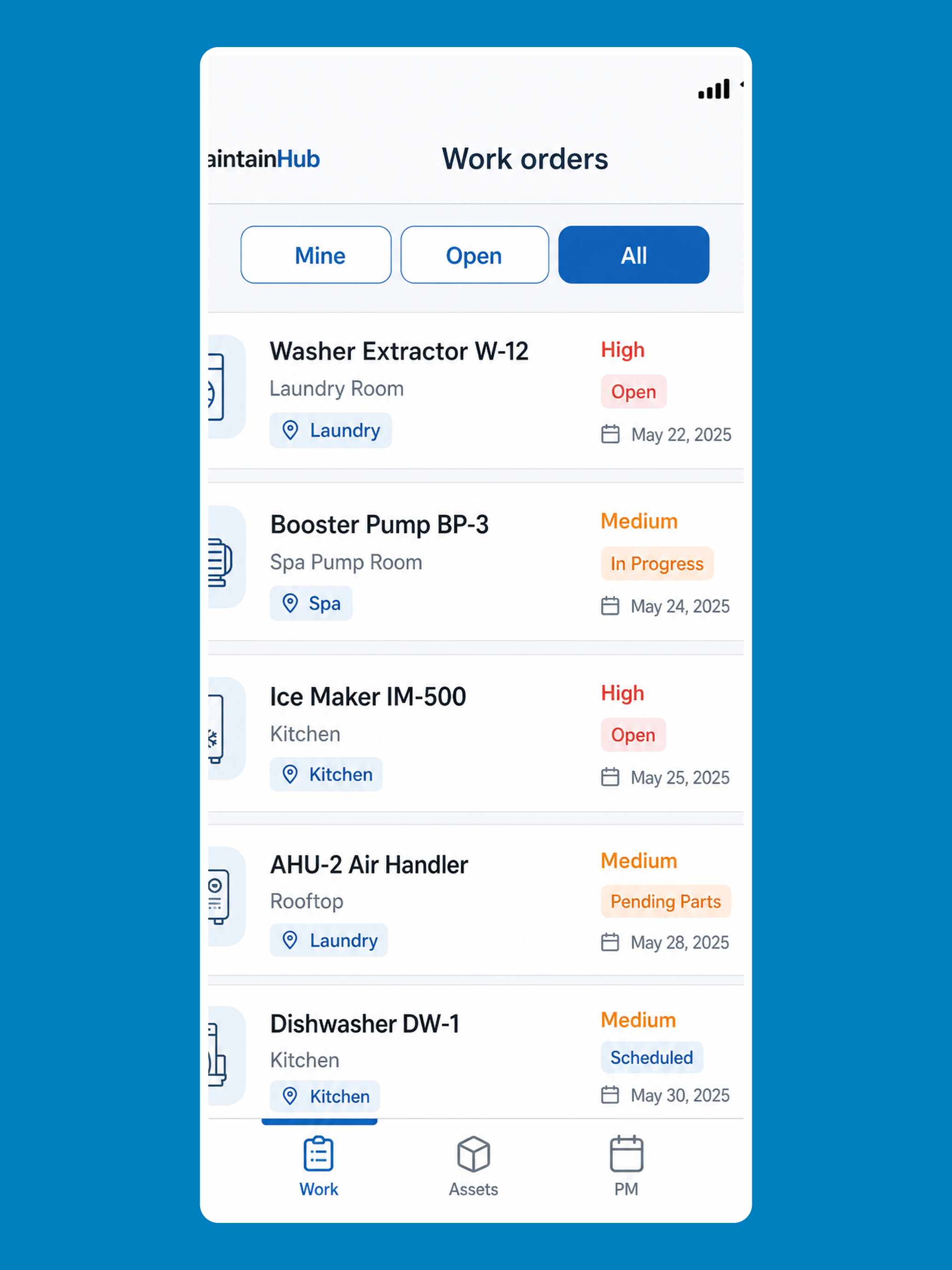 MaintainHub Field screenshot 6