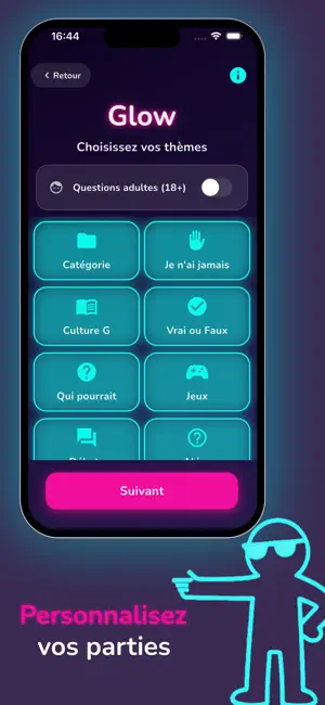 Glow - Le jeu ultime de soirée screenshot 3