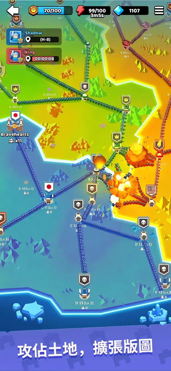 War Inc: Rising iOS Mod IPA screenshot 3 - iOS game interface