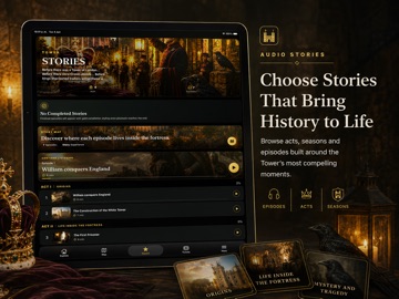Tower of London Visitor Guide iPad screenshot