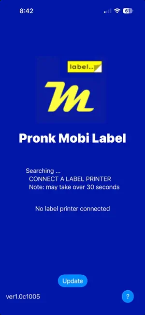 Pronk MobiLabel screenshot 2