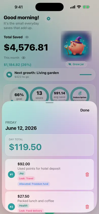 my Money Savings: Stay Sharp screenshot 1