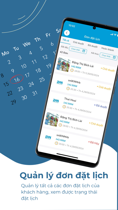 Booking Now Merchant Screenshot
