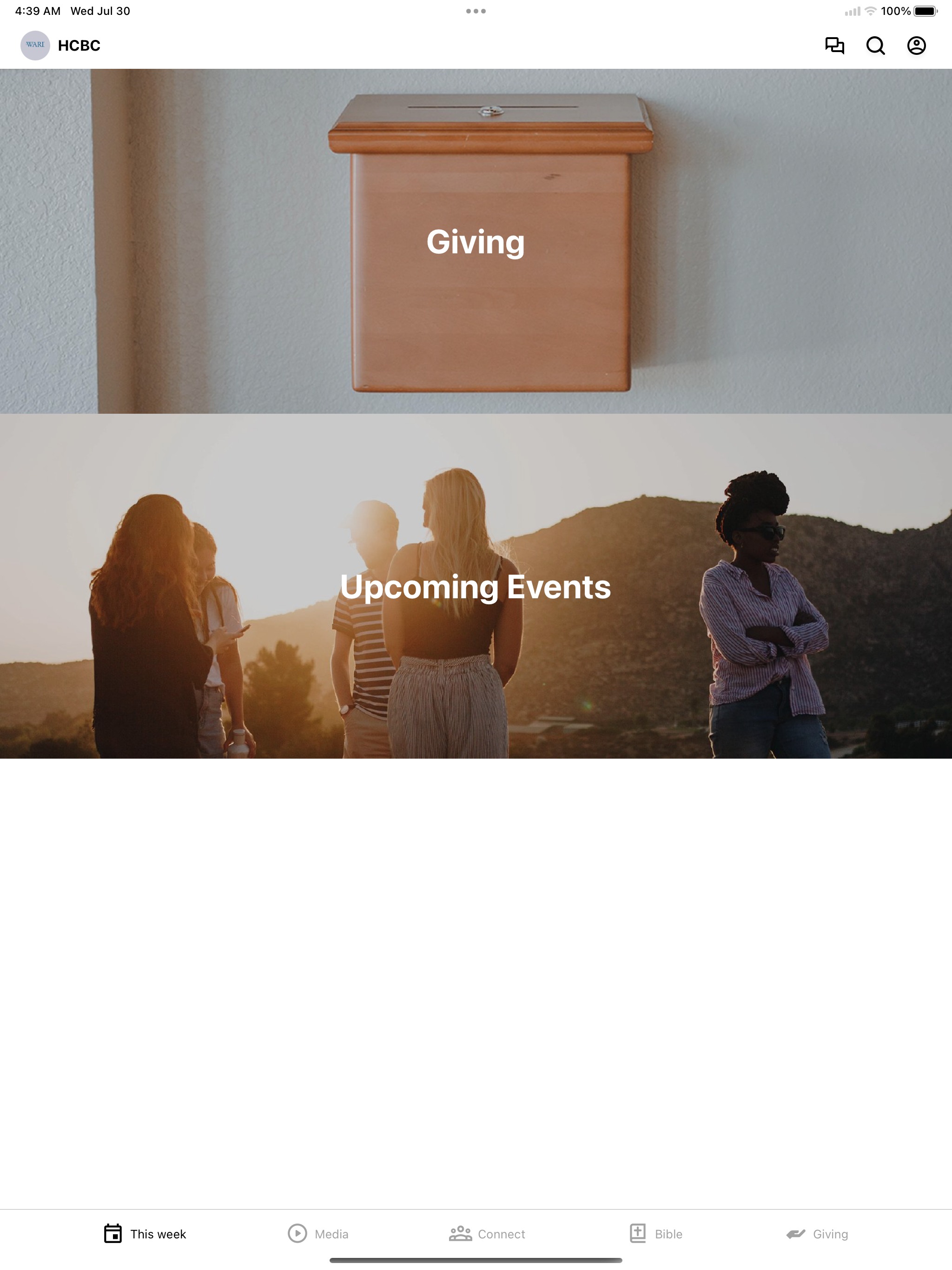 Howard's Creek Church screenshot 4