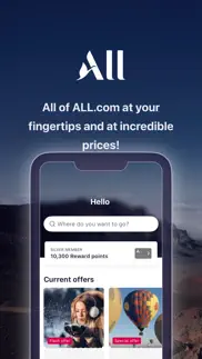 all.com - hotel booking iphone screenshot 1