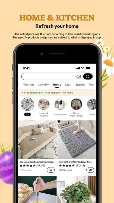 Screenshot 3 of Temu: Shop Like a Billionaire App