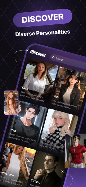 Rosytalk- AI Character Chat screenshot 2