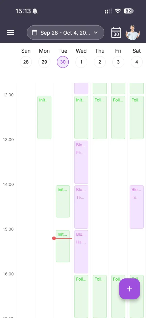 Screenshot #3 pour Calendesk for Employees