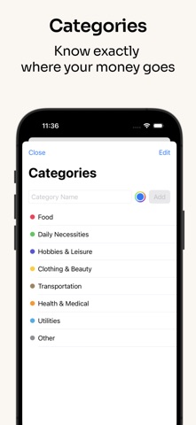 Expense Tracker "Cateibo" screenshot
