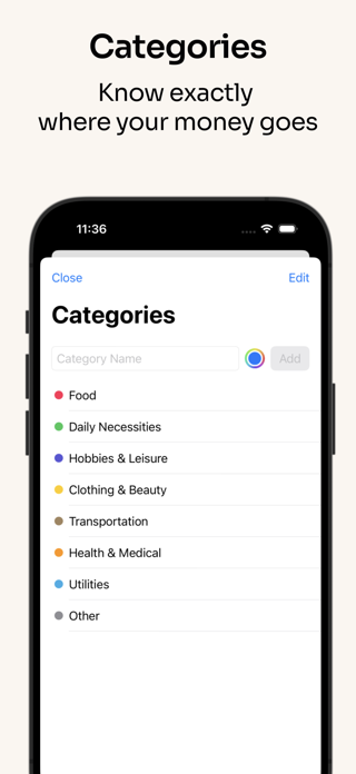 Expense Tracker "Cateibo" Screenshot 5 of 6