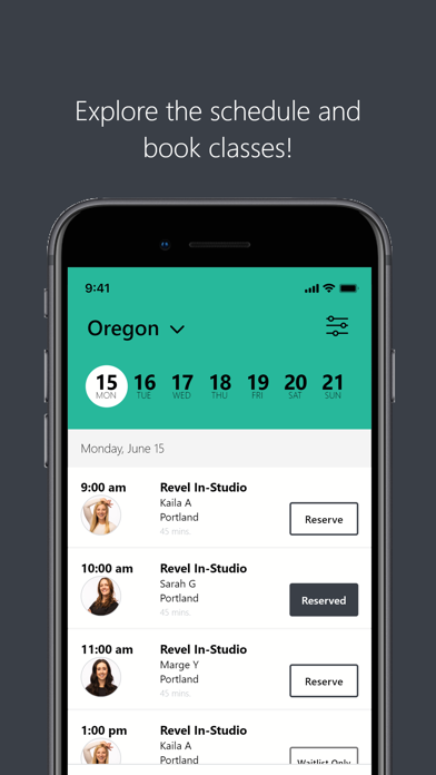 Revel Indoor Cycling iPhone screenshot 3 - Health & Fitness app