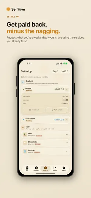 SelfHive: Bill Splitting screenshot 3