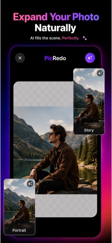 Retouch: Face & Photo Editor iPhone screenshot