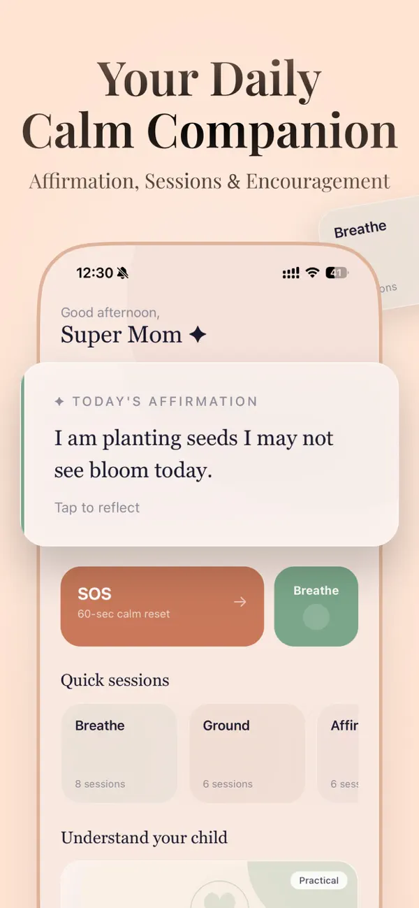 Screenshot #2 pour StillParent: Calm Parenting