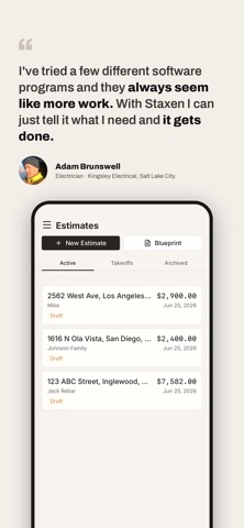 Staxen: Estimate & Invoice Screenshot 8 of 9