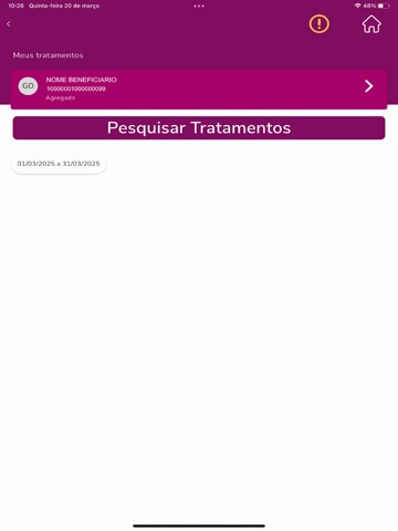 Uniodonto Beneficiário iPad screenshot 6