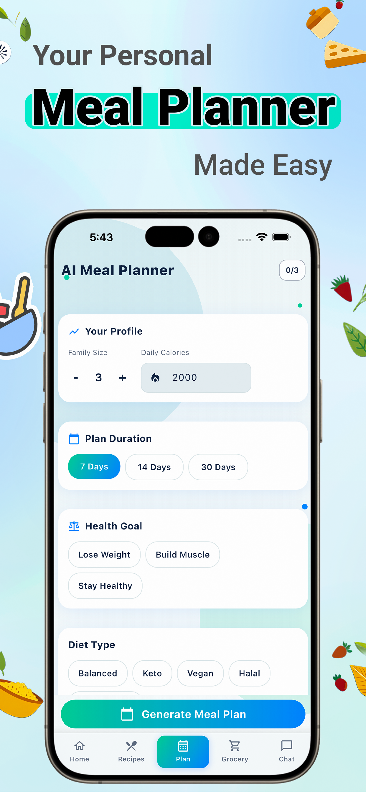 Recipe me: AI Recipe Generator