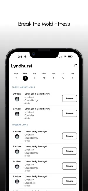 Break the Mold Fitness screenshot 3