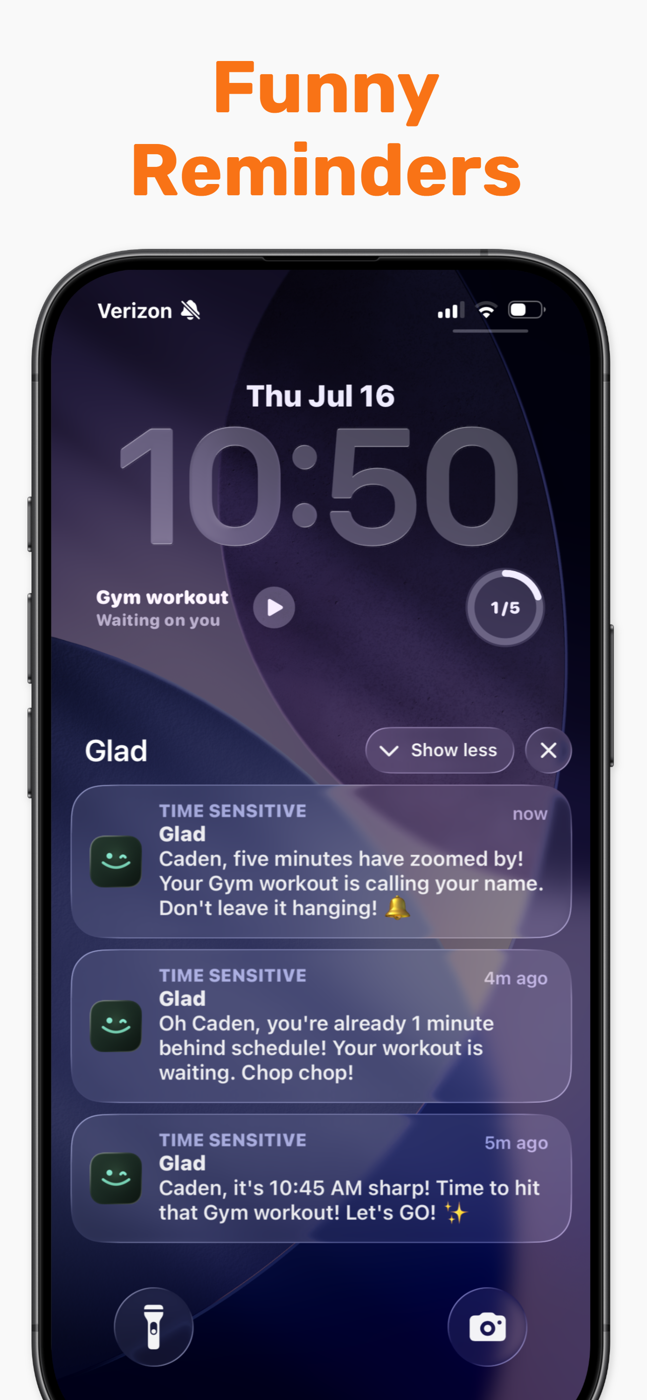 Glad - Accountability Partner screenshot 3