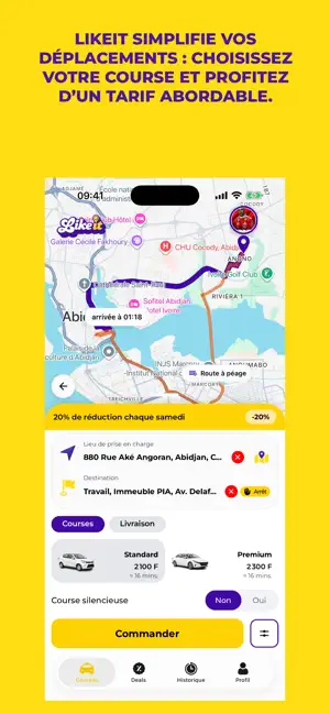 Likeit : l’app VTC sociale screenshot 3