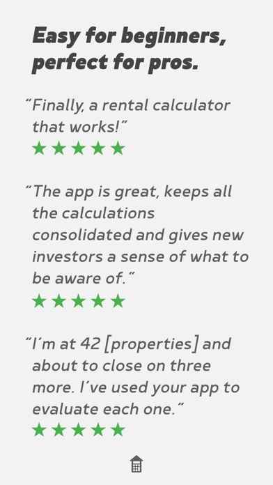 Rental Calculator BallparkDeal Screenshot